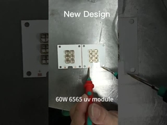 UV-LED-Modul 60W Lampengläser Quarzlinse 365 nm bis 405 nm LED UV-Heilung